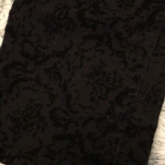 Paisley printed black skinny jeans - Picture 6 of 7